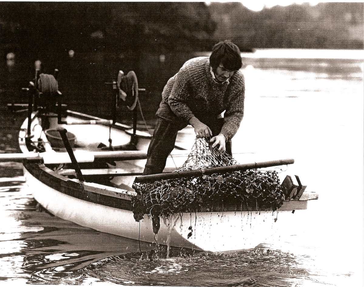 Terry Major oyster dredging