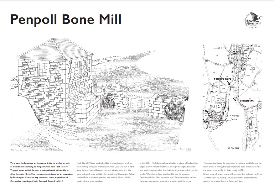 Penpol Creek Tide Mill Archaeological Dig.