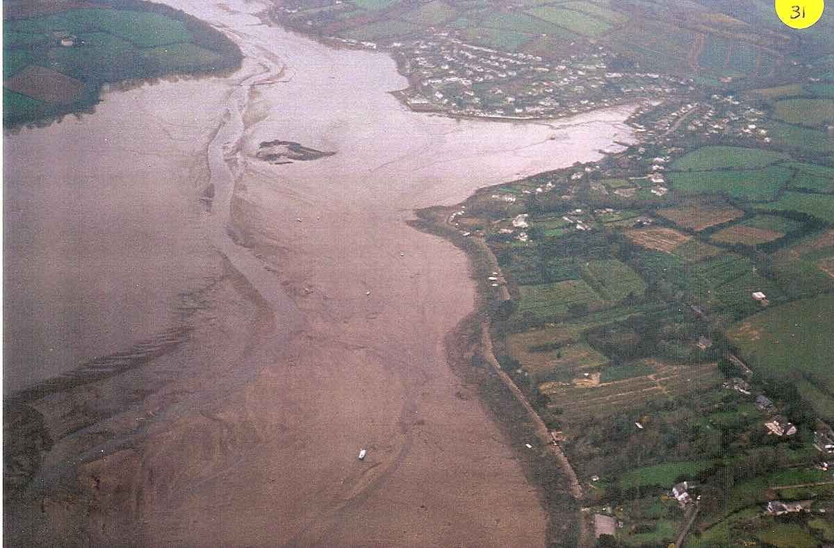 An aerial photo from the 1980’s.