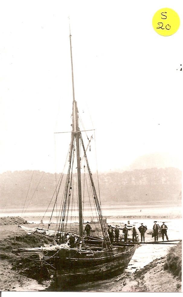 Plymouth ‘Mary’ Bringing in limestone rock