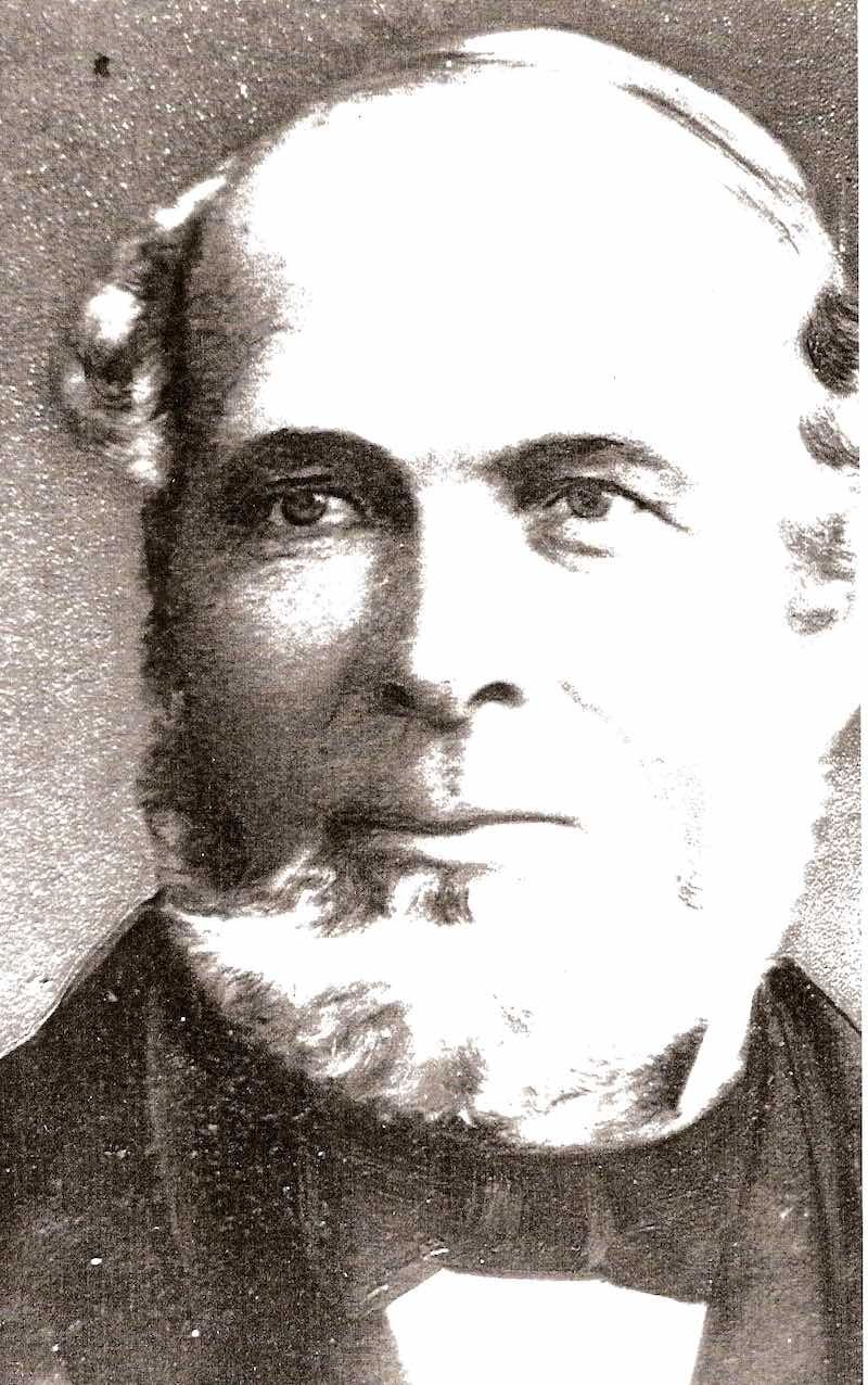 John Stephens (born 1821) whose ‘Carnon Yard’ shipyard (formerly Ferris’s) built many local vessels including the ‘Rhoda Mary’, known for her speed. Photo: Bob Acton.